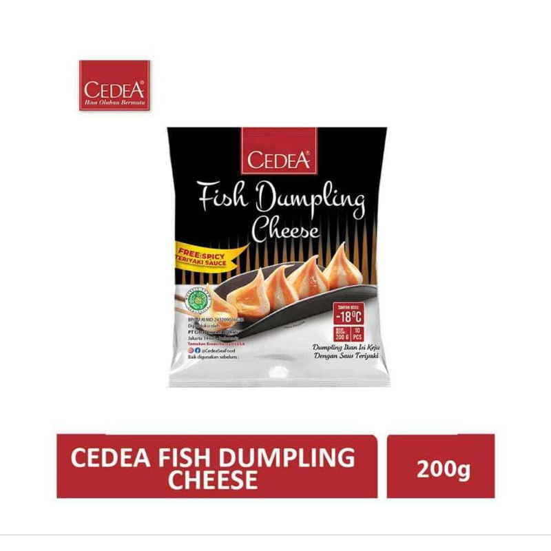 

cedea Dumpling ikan isi keju 200gr