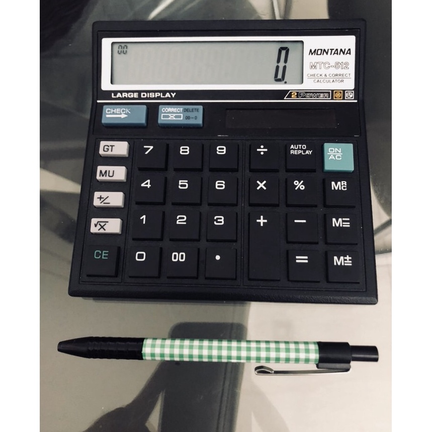 

Kalkulator 12 digits MURAH Montana mtc512
