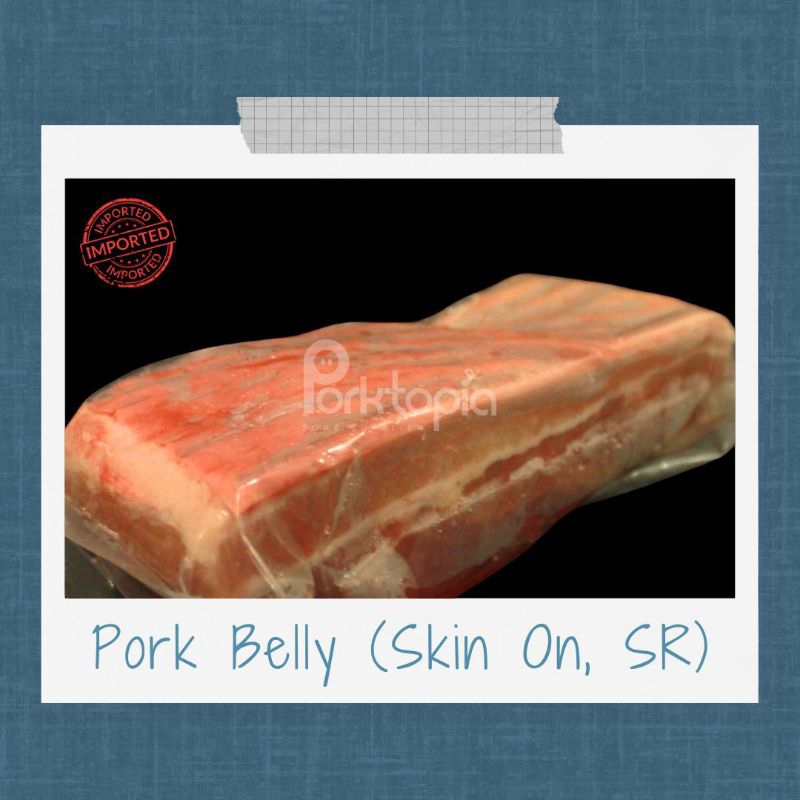 

Samcan Babi / Pork Belly Skin On Single Ribbed IMPORT 1kg