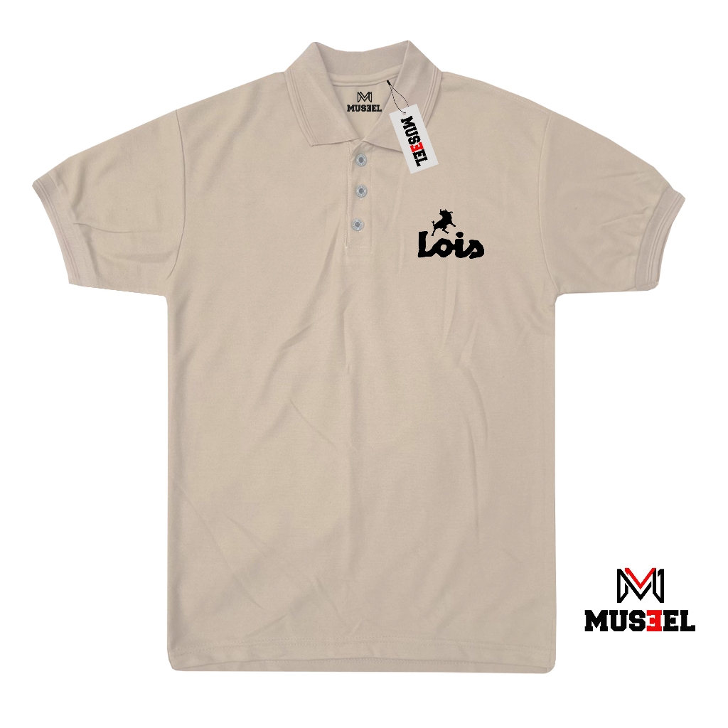 Cod Kaos polo lois premium kaos keren Pria  polo terbaru polo viral KAOS SERAGAM. KAOS VARIAN