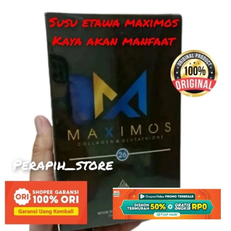 

Termurah maximos collagen original 2g susu etawa ku susu kambing etawa kaya banyak manfaat wanita dan pria