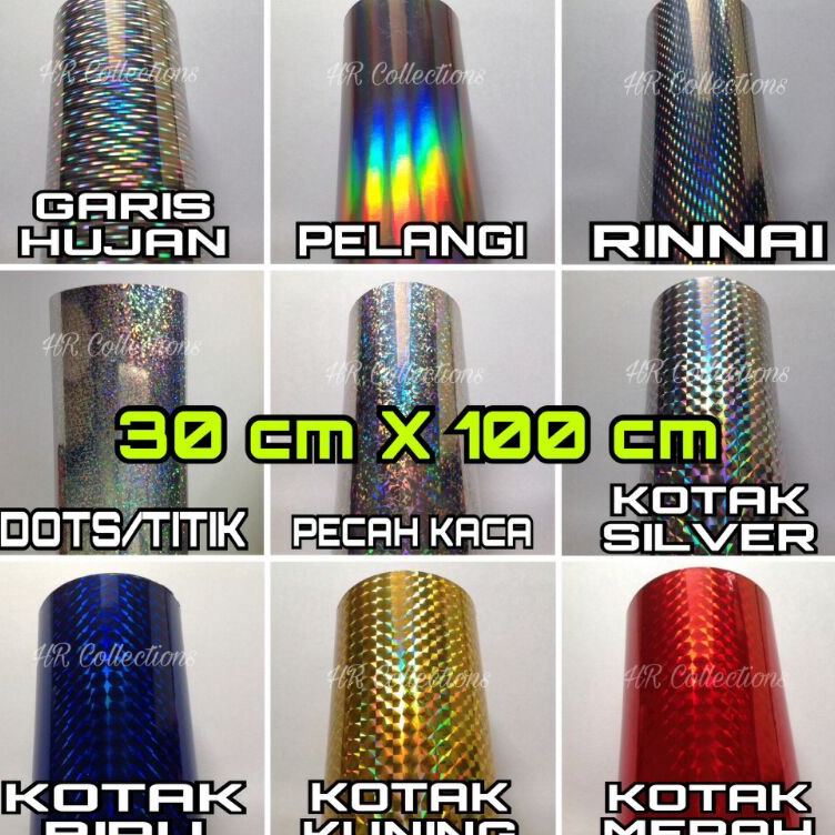 

Stiker Sticker Lure 3D Hologram 3cm X 1cm