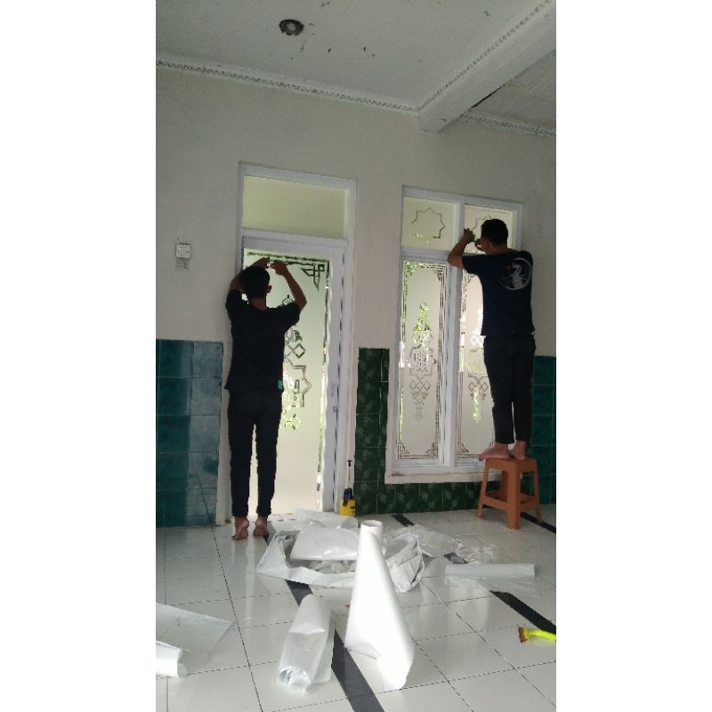 cutting stiker sandblast custom