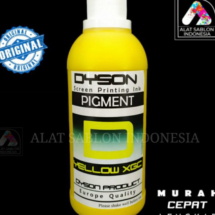 

Terupdate BIANG WARNA SABLON KUNING XGC PIGMEN YELLOW XGC DYSON 5GR