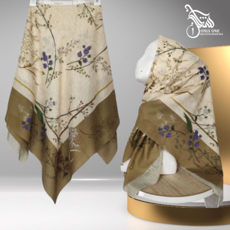 PROMO KIMI /JILBAB VOAL PREMIUM/GROSIR HIJAB /HIJAB SEGI EMPAT/VOAL MOTIF PREMIUM/ DEENAY KW