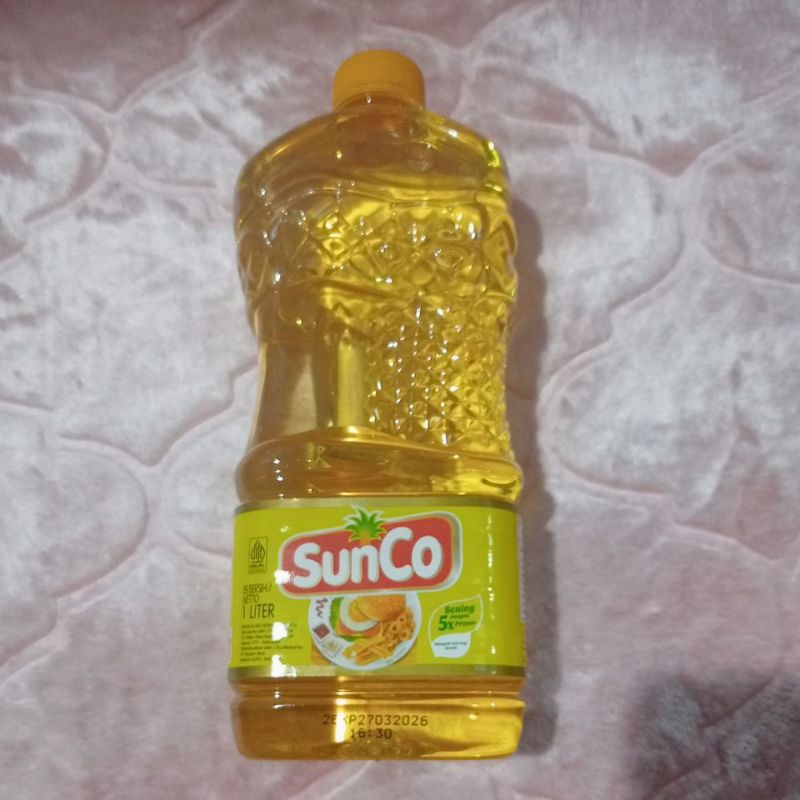 

Minyak Goreng Sunco 1 Liter Kemasan Botol