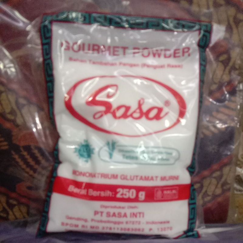 

Sasa 250 gr Sasa MONONATRIUM GLUTAMAT MURNI