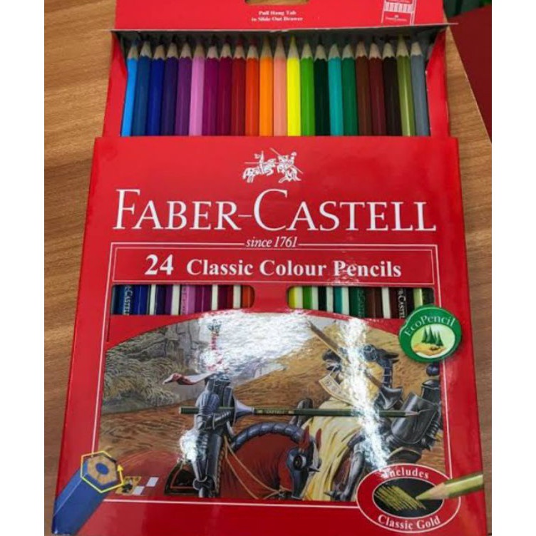 

Dijual Murah pensil warna faber castell isi 24 36 48 classic colour pencils watercolour pencil