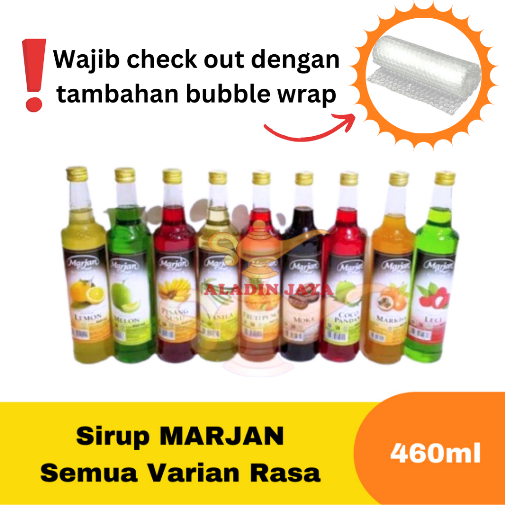 

Sirup MARJAN ukuran 460 ml Semua Varian Rasa