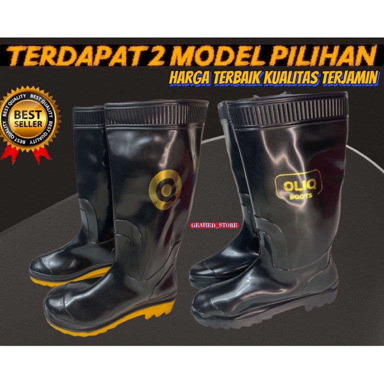 ART X57I Termurah Sepatu Boot Hitam  Sepatu Boots Proyek Hitam  Sepatu Boot LakiLaki Wanita  Sepatu 