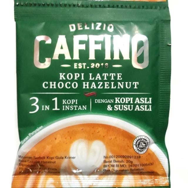 

Caffino Choco Hazelnut 10 Sachet (20gr)