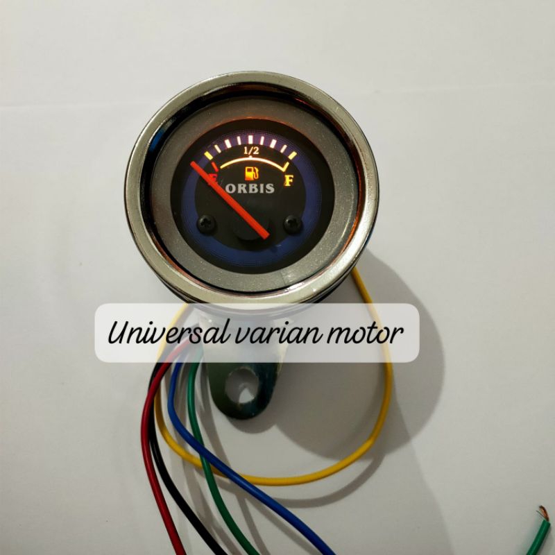 ampere minyak jarum / ampere bensin jarum / fuel meter manual universal semua motor