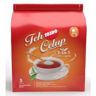 

TEH SOSRO Celup 2 in 1 5 BAG x 18 g