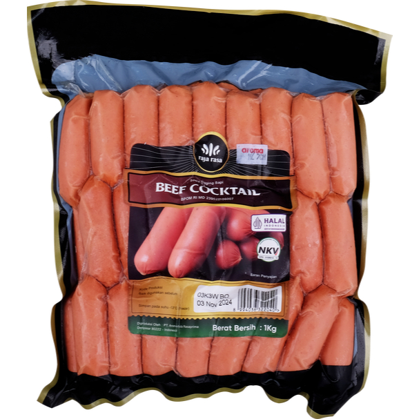 

Sosis Aroma Beef Cocktail M2 1kg / Beef Cocktail