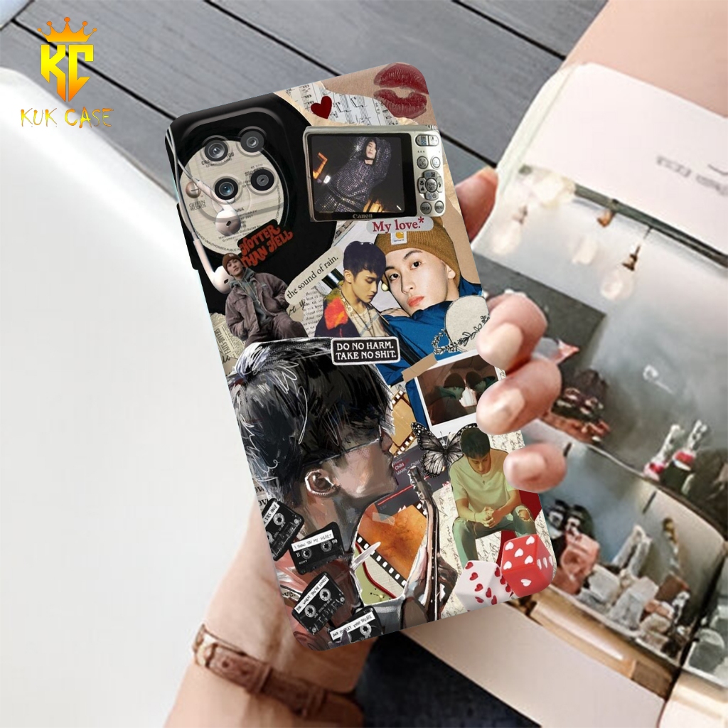 Case Motif SAMSUNG A12 Aesthetic Bahan Softcase silicon Lentur - Skin /  Casing Handpone
