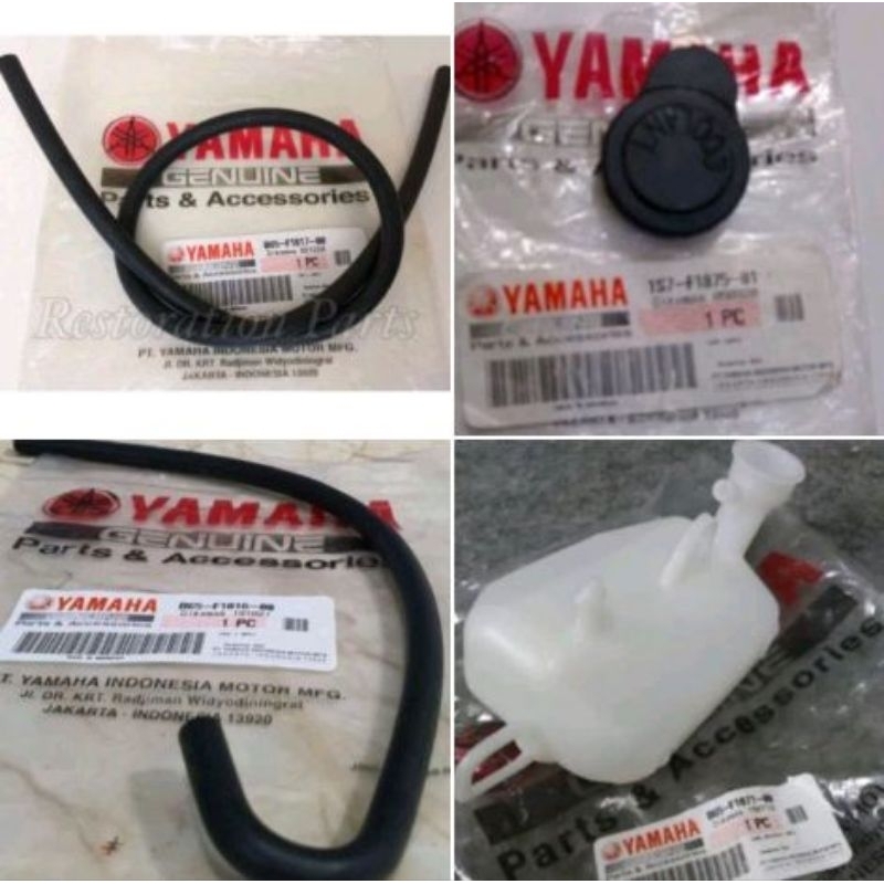 TANGKI TABUNG AIR RADIATOR LEXI 125 AEROX 155 OLD ORIGINAL