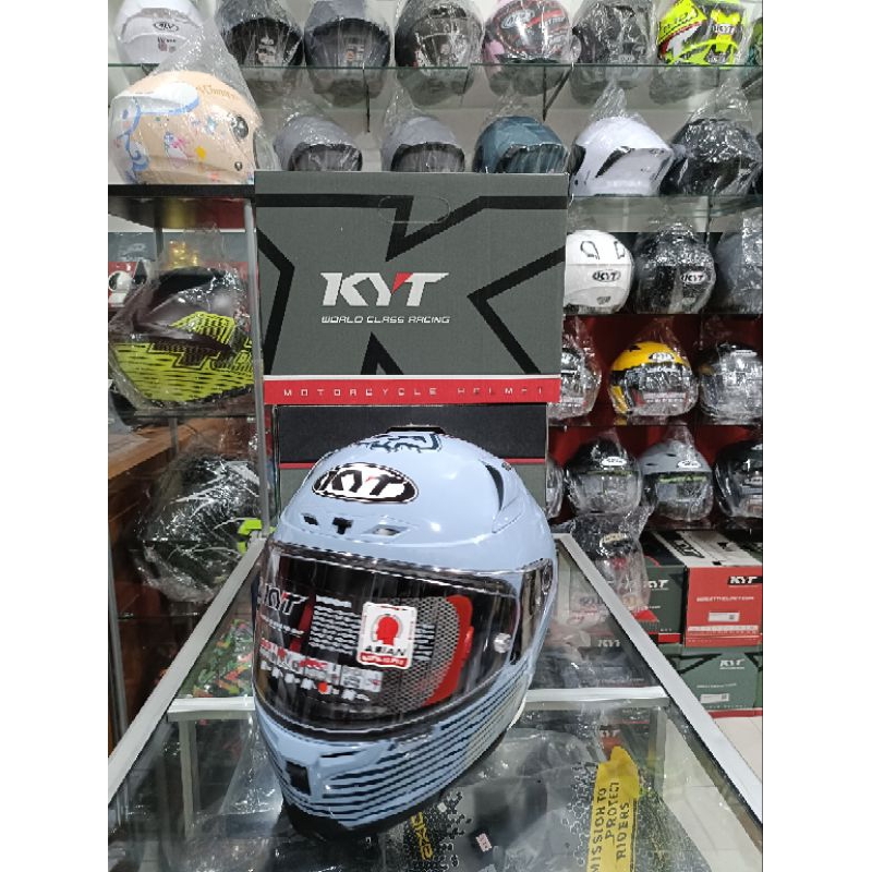 HELM KYT STRIKER kelinci biru