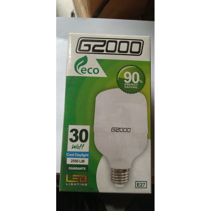 lampu LED G2000 eco berbagai watt