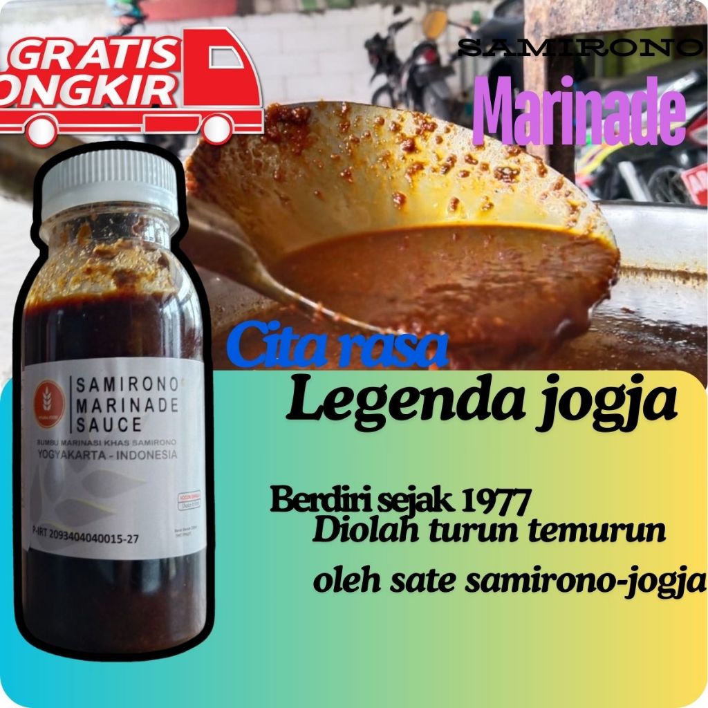 

Bumbu Marinasi Autentik: Seafood/Daging Legenda Jogja Vitaria Food - Samirono flash sale murah 100ml