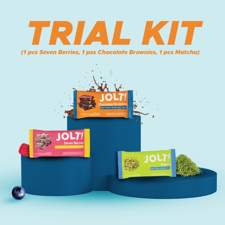 

JOLT! Protein Bar - Trial Kit - Box isi 3pcs