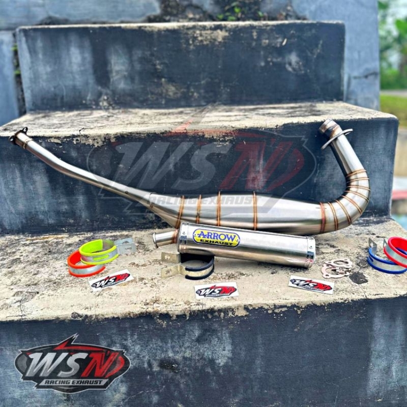 KNALPOT NINJA R RR SS  ARROW STAINLESS