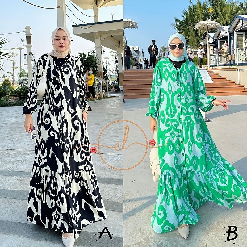 NAGITA MAXY DRESS by EL PROJECT Jumbo Ld 125 Ready RGS