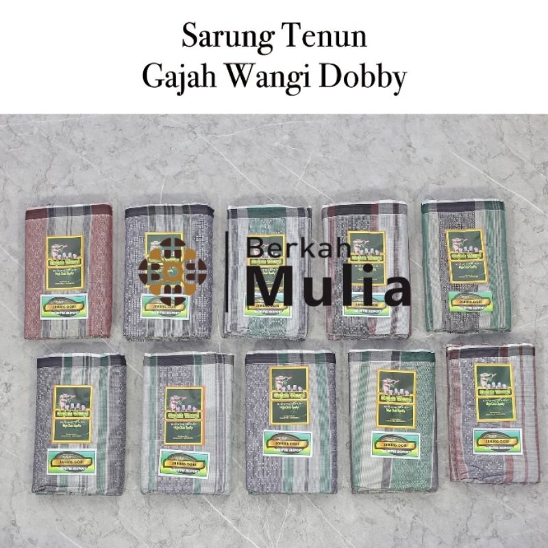 GROSIR 10 PCS. 1 DUS SARUNG TENUN MURAH GAJAH WANGI KWALITAS HQ [GROSIR/ECER MURAH]