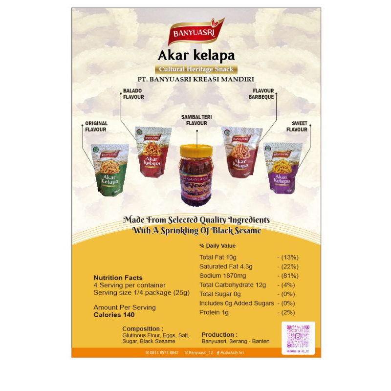 

Akar Kelapa Cemilan Kekinian | Kue Akar Kelapa Berbagai Varian Rasa | Umi Annasya Shop | Akar Kelapa Renyah Kriuk Kriuk