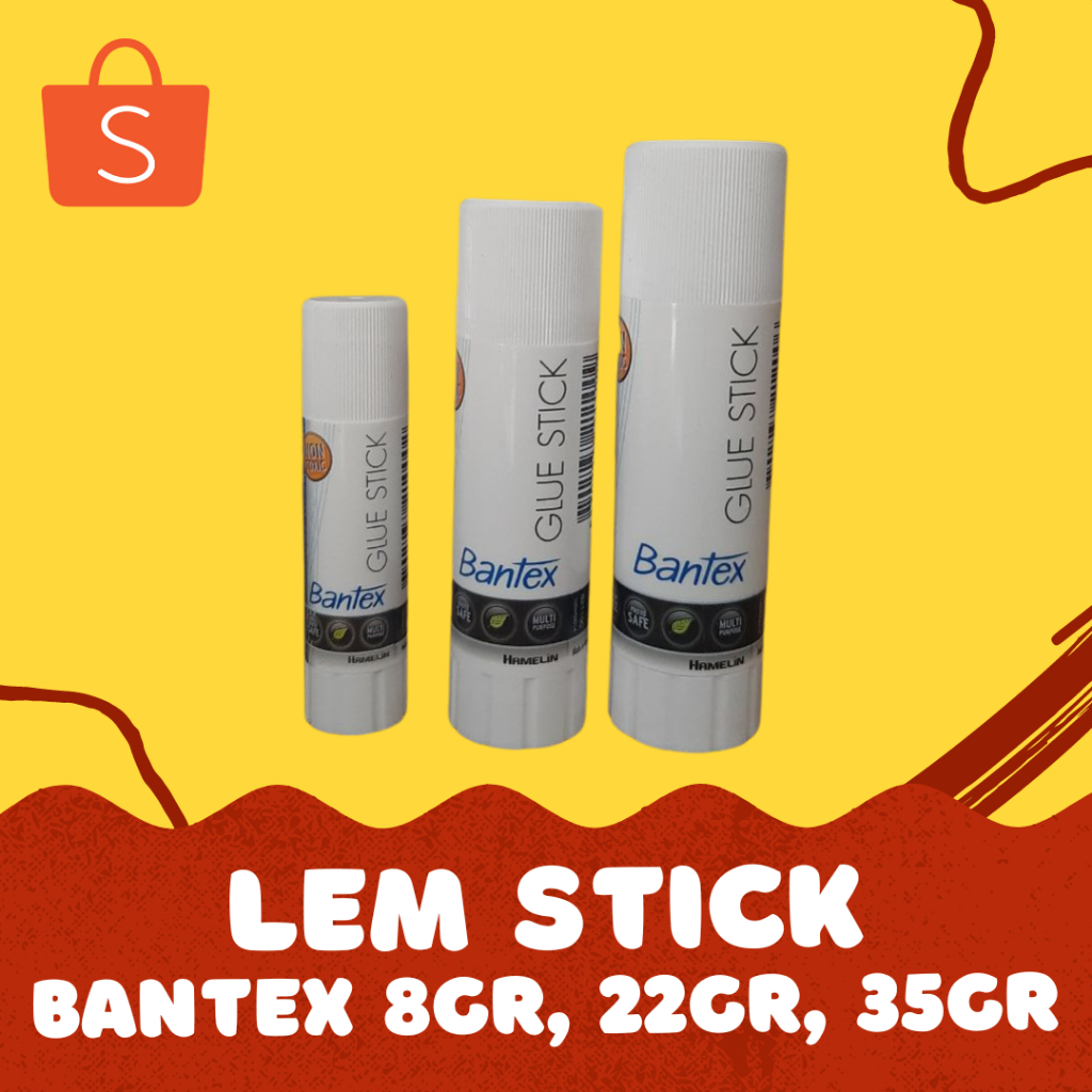 

Lem Stick Bantex 8gr, 22gr, 35gr