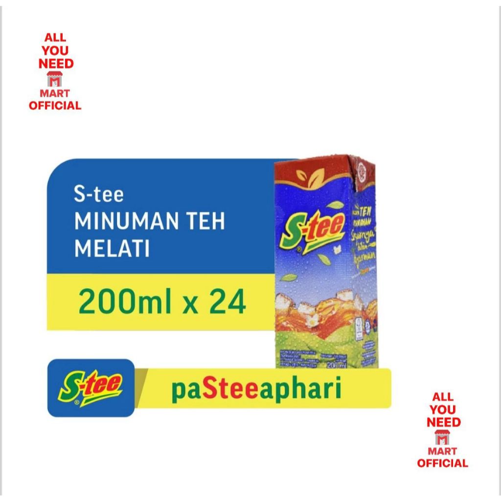 

S-TEE KOTAK 200ML ISI 24PCS/DUS EXP MAR 2025 de