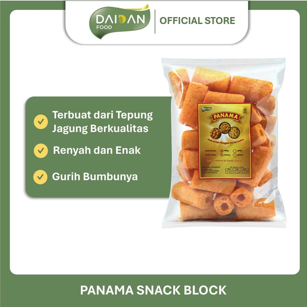 

Panama Snack Block 100 gr