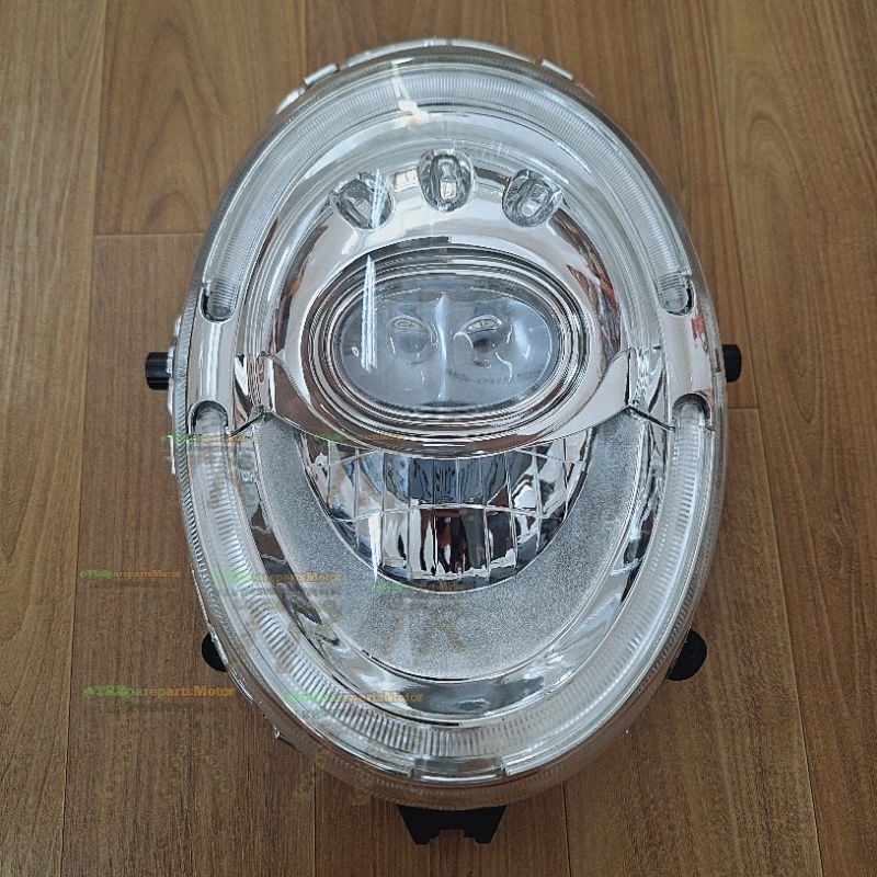 Lampu Depan/Reflektor Depan/Headlight Assy  + Led motor Scoopy Fi 2017