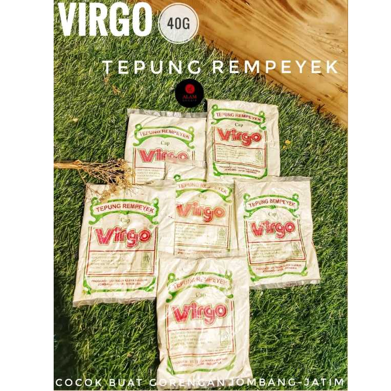 

1 Bal Virgo Tepung Rempeyek 40 gr & 1 pak Tepung Beras Putih 20gr