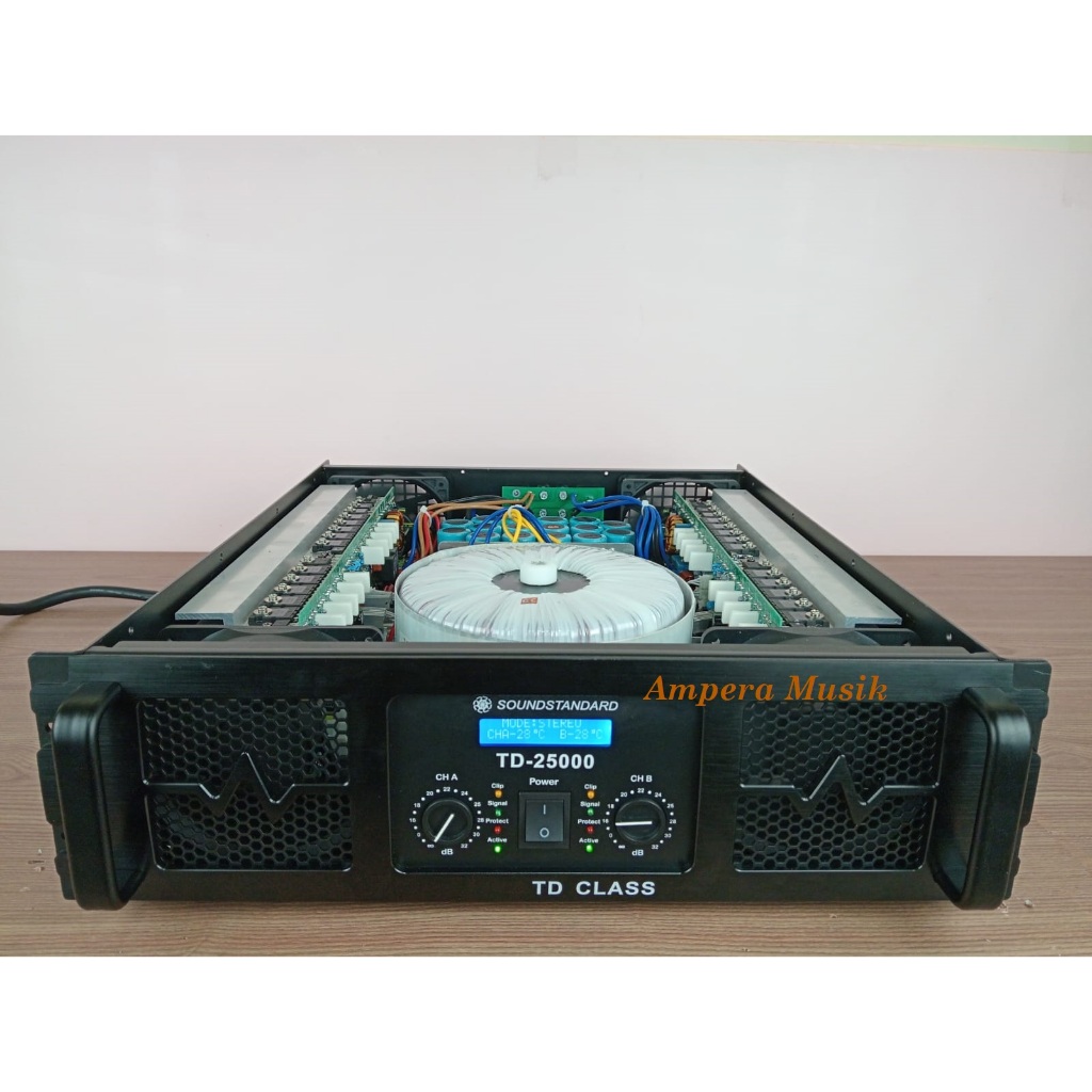 POWER AMPLIFIER SOUNDSTANDARD CLAS TD 25000 / TD25000 / TD-25000