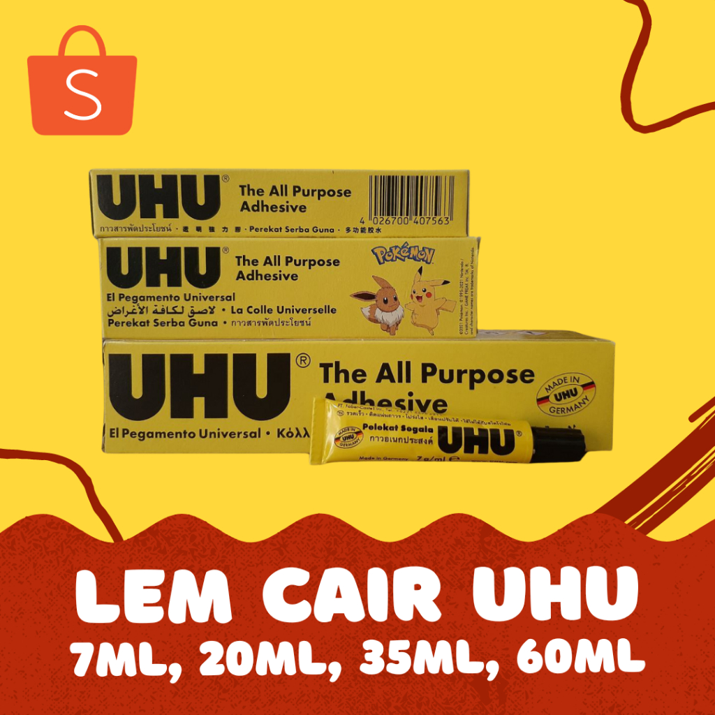 

Lem Cair UHU 7ml, 20ml, 35ml, 60ml