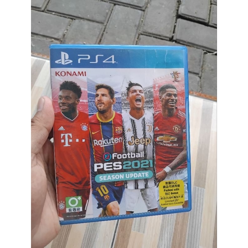 BD PES 2021 PS4 Regional 3 Original + Option File Terbaru