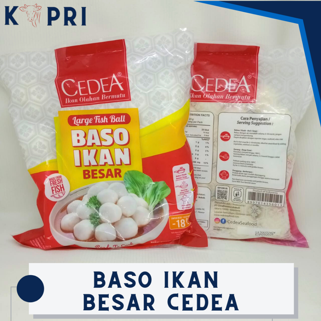 

Baso Ikan Besar CEDEA Large Fishball