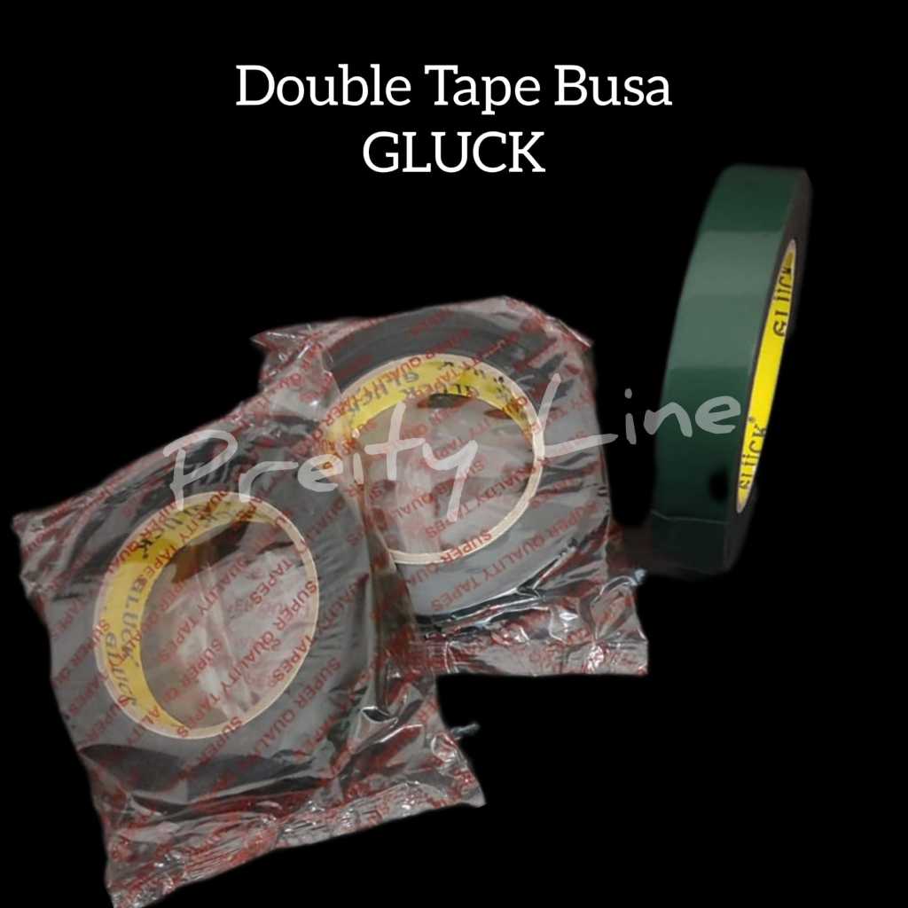 

Double Tape 22mm X 5m - Double Tape Busa Hitam