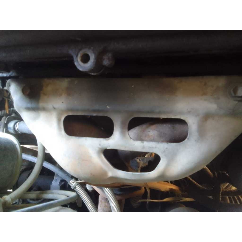 cover knalpot atas vios gen 2