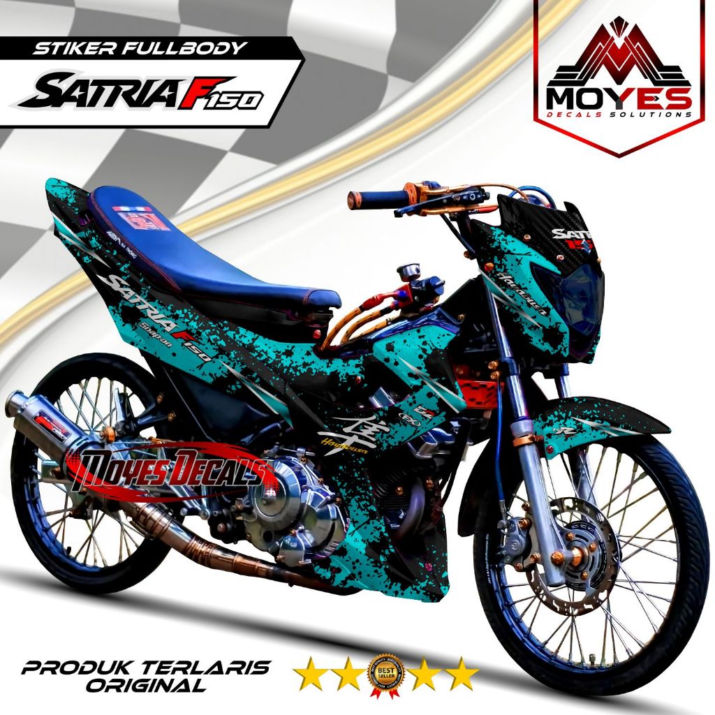 Decal Motor Satria FU Facelift - Stiker Motor Satria FU Facelift Fullbody Premium - Variasi Motor Su