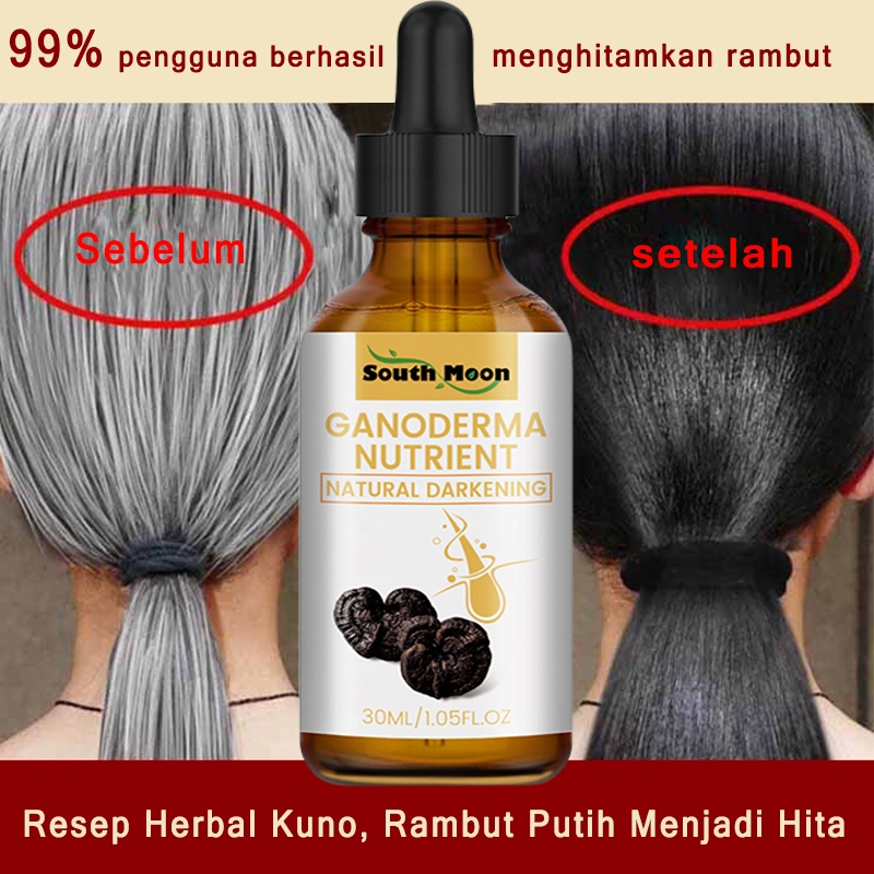 Serum penghitam rambut uban permanen penghilang uban permanen Uban Menjadi Hitam Permanen Penghitam 