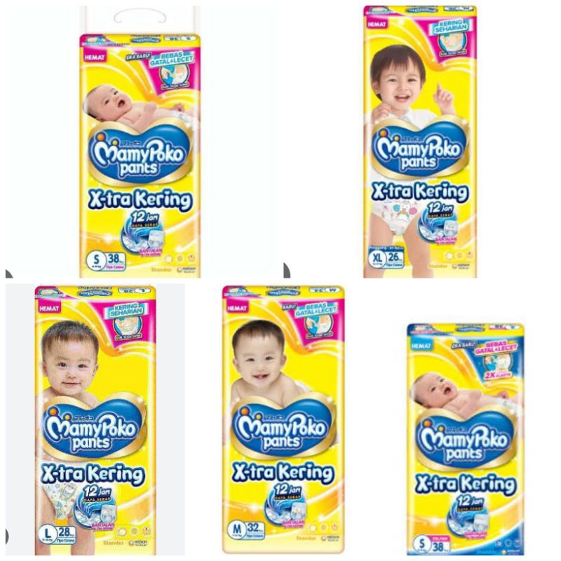 PAMPERS MAMY POKO SIZE S - XL