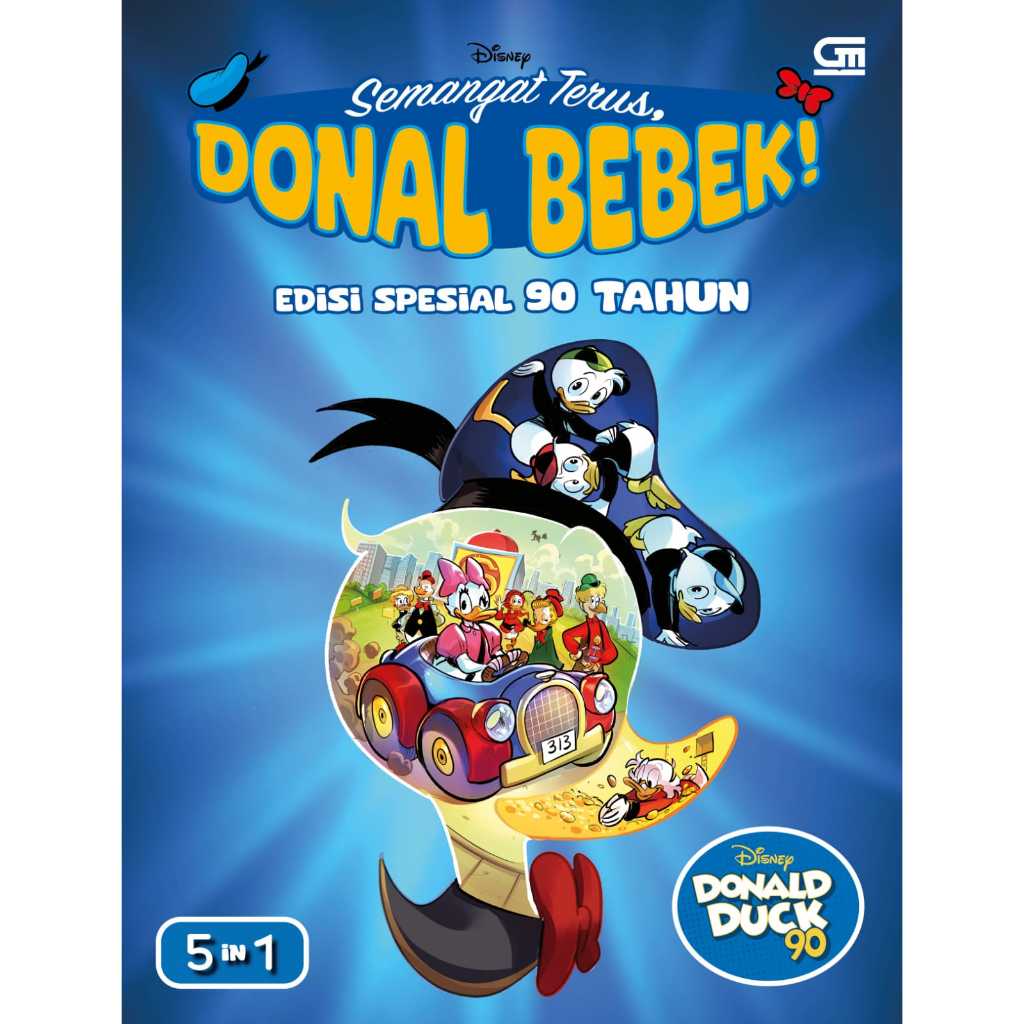 GRAMEDIA PONTIANAK - Donal Bebek 90 Tahun: Semangat Terus, Donal