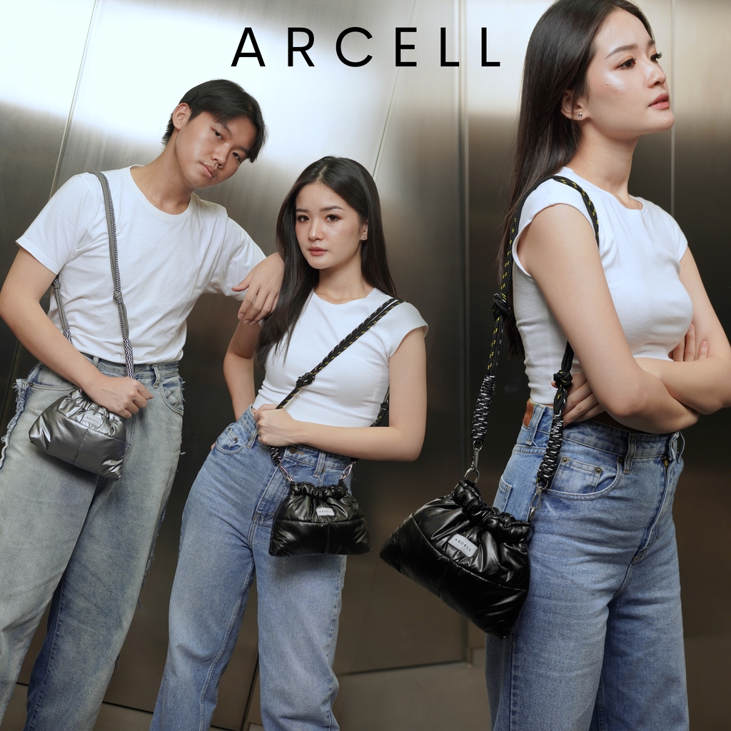 ARCELL - PUFFY WONTON + PRUSIK STRAP l Slingbag Mini Puffy