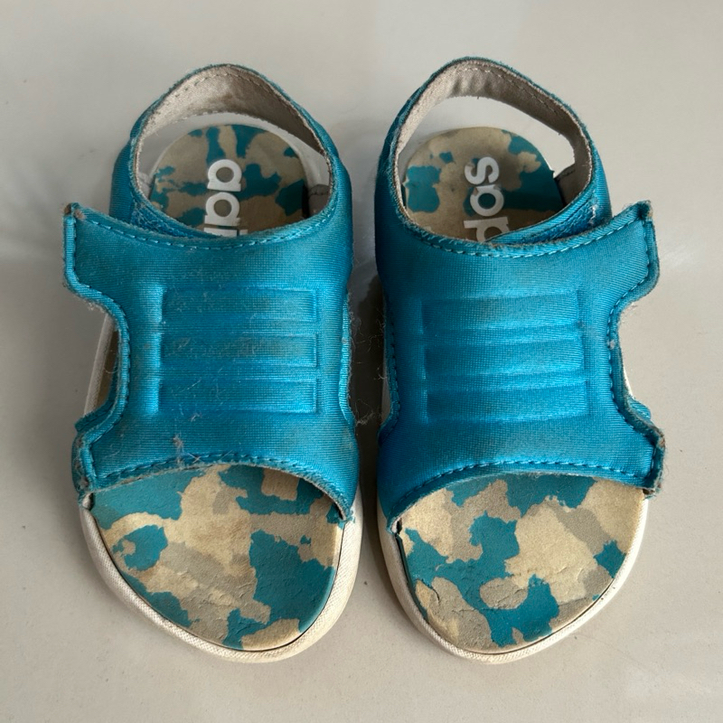 [preloved] sendal anak laki laki adidas, size 21