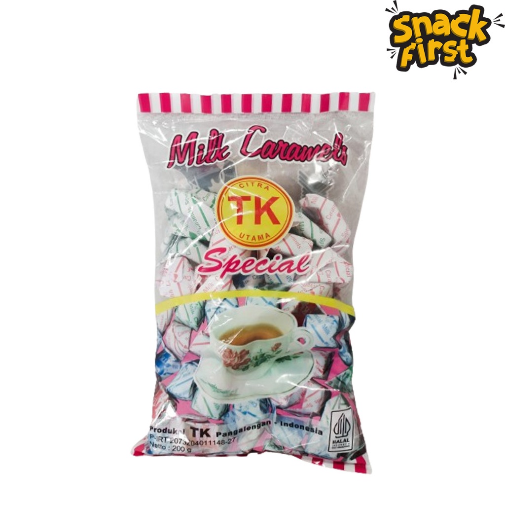 

(200 gr) Milk TK caramels/permen susu khas Pangalengan