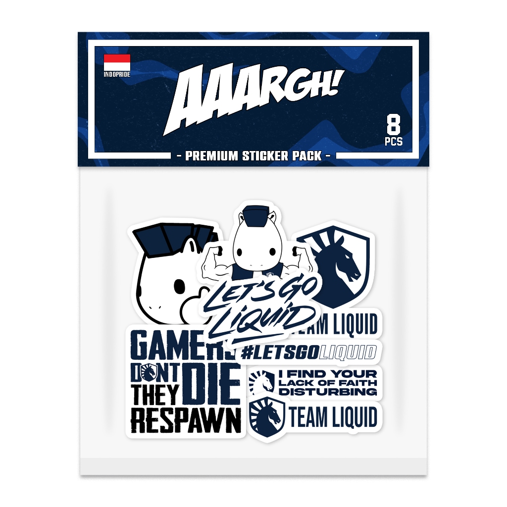 

Stiker TEAM LIQUID Sticker Pack vol. 1 (Basic Edition)