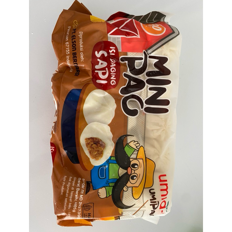 

Minipao sapi ayam coklat daging kacang ijo stroberry