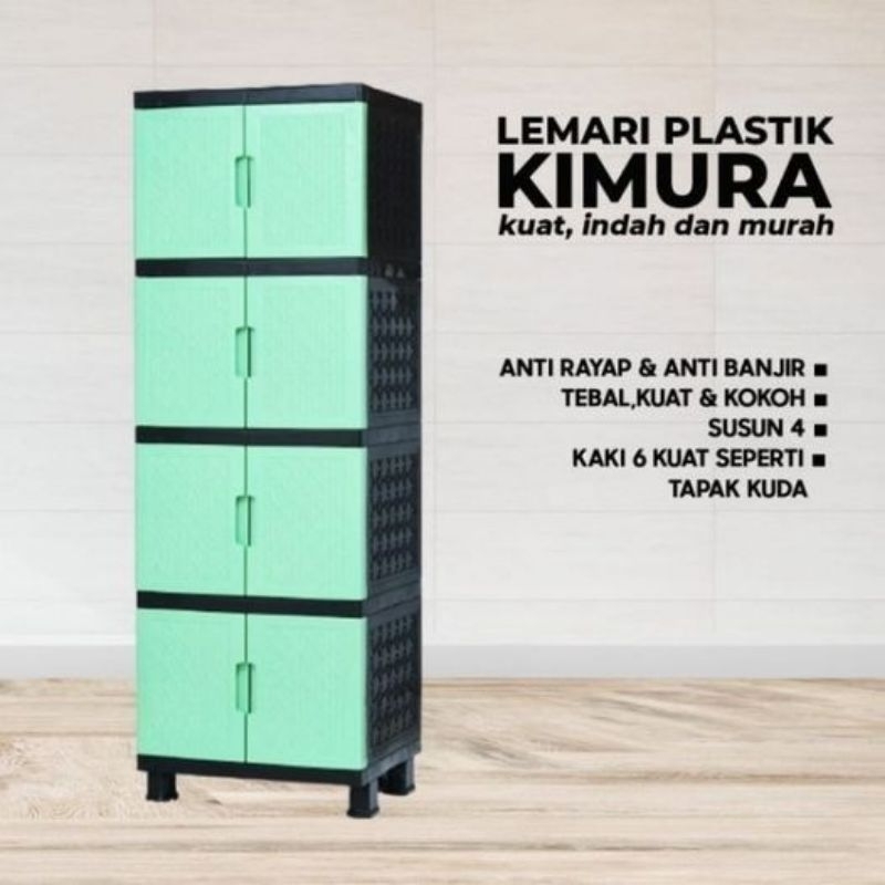 LEMARI PLASTIK KIMURA