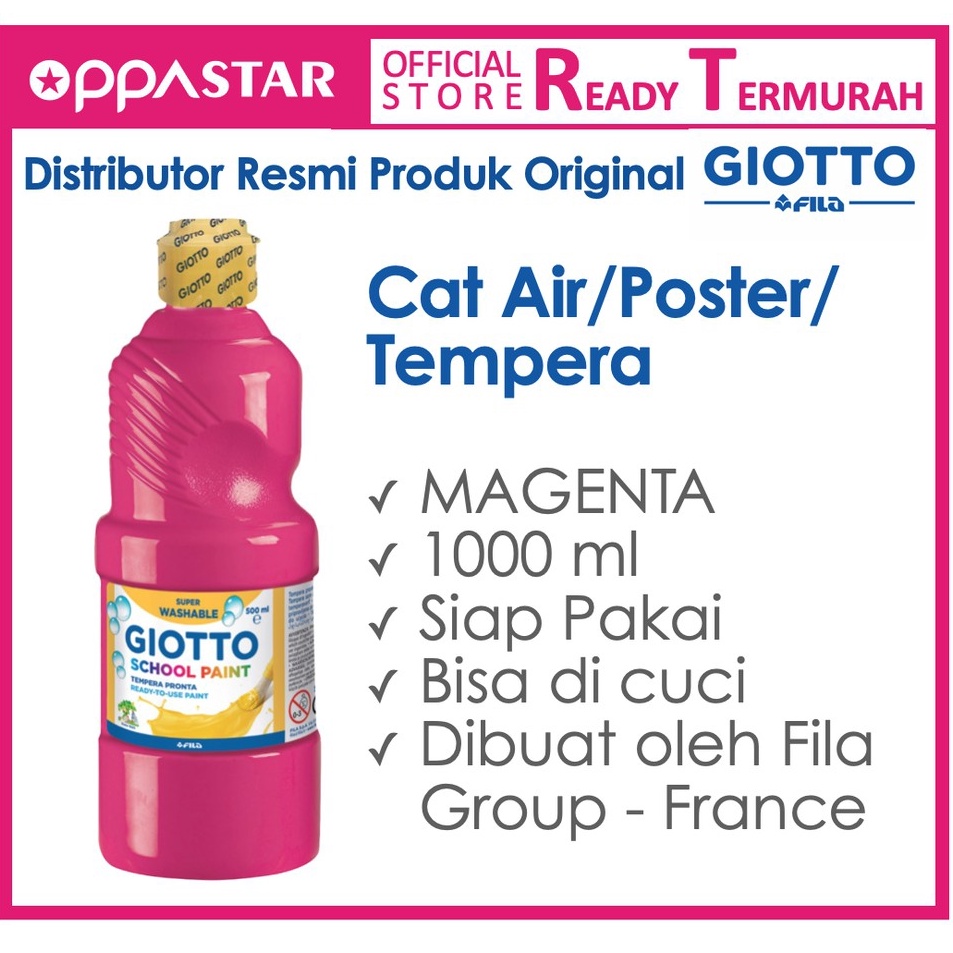 

Cat Air Cat Cat Tempera Giotto School Paint 1 ml Magenta